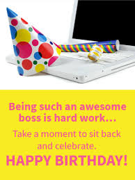 Happy Birthday Card For Boss Free Download Sit Back And Celebrate Happy Birthday Wishes Card For Boss Birthday Greeting Cards By Davia Happy Birthday Wishes Cards Birthday Wishes Cards Happy Birthday Fun