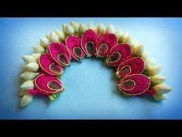 Bridal Flower Poo Jadai Veni Gajra Jadai Billai Different Method To Tie Flower Youtube Flower Garland Diy Flower Hair Accessories Bridal Flowers
