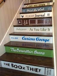 27 Gifts Every Book Lover Should Ask For This Year Book Stairs Book Staircase Stair Decals