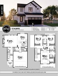 Narrow 2 Story Modern Farmhouse Style