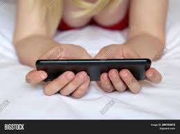 Blonde Woman Watching Image & Photo (Free Trial) | Bigstock