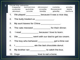 Live worksheets > english > english as a second language (esl) > adverbs of time. Morning Daffodils Adverb Worksheet For Practice