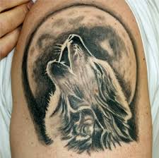Found On Bing From Www Pinterest Com Howling Wolf Tattoo Animal Tattoos Wolf And Moon Tattoo