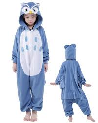 Owl Onesie Kids Kigurumi Polar Fleece Animal Costumes For Teens Cheap Price Kigurumi Onesie Kids Sleepwear Kids Onesies Unisex Pajamas