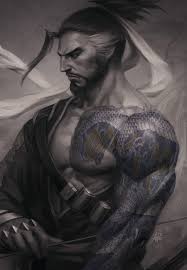 All of hanzo's quotes that refer to dragons will also switch to talking about wolves. Hanzo By Artgerm Overwatch Know Your Meme