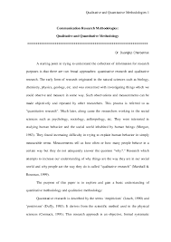 In order to write a research paper lots of time and energy needed. Pdf Qualitative And Quantitative Methodologies 1 Communication Research Methodologies Qualitative And Quantitative Methodology Shawn Gcgu Academia Edu