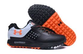 Black And White Under Armour Shoes Cheap Free Shipping Under Armour Horizon Mens Black White Orange Shoes Whatsapp 8613328373859 Orange Shoes Cheap Under Armour Black And White Man