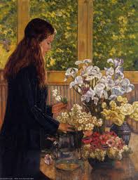 Welcome to the van projects,creating clever fabric solutions in the van seemed tricky until we discovered marine grade fabric snaps. Reproducciones De Arte Chica Joven Enestado Un Jarron Todaclasede Flores De Theo Van Rysselberghe 1862