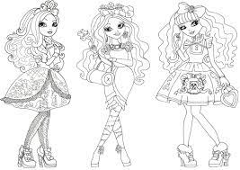 Ask your child to spot the letters so that as a parent you can also understand how you child has progressed academically. Ever After High Coloring Pages Printable Coloring Pages