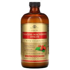 In addition, some calcium supplements are combined with vitamins and other minerals. Solgar Liquid Calcium Magnesium Citrate With Vitamin D3 Natural Strawberry 16 Fl Oz 473 Ml Iherb