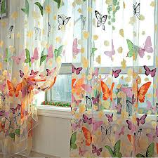 We did not find results for: High Quality Butterfly Printed Sheer Window Curtains Tulle Door Window Screen Newchic