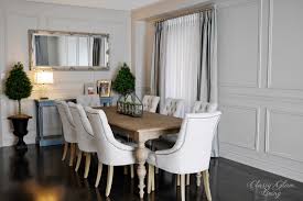 I am so excited to show you my new and improved master bedroom! Dining Room Classy Glam Living