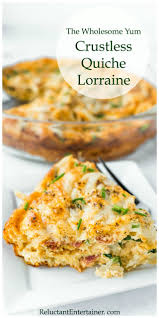 Crustless Quiche Lorraine Recipe Quichelorraine Crustlessquichelorraine Thewholesomeyume Lorraine Recipes Crustless Quiche Lorraine Quiche Recipes Crustless