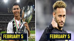 While ronaldo turns 34, neymar has reached his 27th birth anniversary. Footballers Who Share Birthday On Same Day Ft Ronaldo Neymar