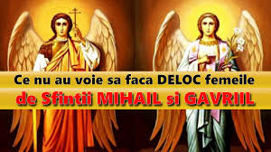 În folclorul românesc, arhanghelul mihail este mai venerat decât arhanghelul gavriil pentru că poartă cheile raiului, lupta împotriva în viziunea populară, sfinţii arhangheli mihail şi gavriil vor asista la judecata de apoi alături de dumnezeu. SfinÅ£ii Mihail Si Gavril 2019 TradiÅ£ii Si SuperstiÅ£ii Pentru 8 Noiembrie Cum Atragi Norocul Si De Ce Trebuie SÄƒ Te Feresti