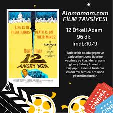 12 Öfkeli Adam, Sidney Lumet'in yönettiği 1957 ABD yapımı drama filmidir.  Reginald Rose'un aynı adlı oyunundan uyarlanan film bir duruşmada bir jüri  üyesinin diğer