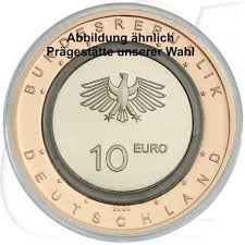 Deutsches reich auftauchte ist nicht ganz sicher. Deutschland 2020 10 Euro An Land Pp