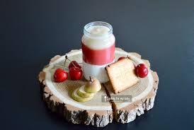 Recette De Compote De Cerise Poire Biscuitee Au Petit Beurre Et Fromage Blanc Des 8 Mois Compote De Cerises Petit Beurre Recette Gouter