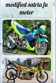 Suzuki satria fu fi ini dimodif dengan tema semi road race juga, sa. Motorcycle Modification Satria Fu For Android Apk Download