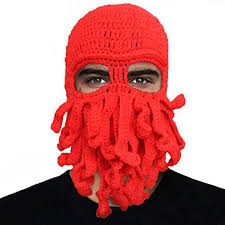 We've got over 105,000 designs perfect for your favorite geek, scientists, comic lovers and more. Hat Unisex Knitted Warm Wool Winter Face Cthulhu Sale Beanie On Cap Mask Squid Tentacles Octopus Sold By Merseyx On Storenvy