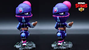 Making Brawl Stars Street Ninja Tara Clay Art Clay Tutorial Youtube