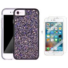 Amazon Com Iphone 7 Case Clear Crystal Sparkle 3d Diamond Shaped Design Flexible Tpu Protective Case Slim Fit Apple Iphone 7 Iphone Iphone 7 Cases Iphone 7