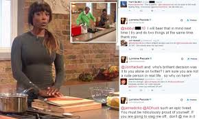Make the buttercream using just four ingredients; Saturday Kitchen S Lorraine Pascale Hits Back At Twitter Trolls Slamming Her Hosting Skills Daily Mail Online