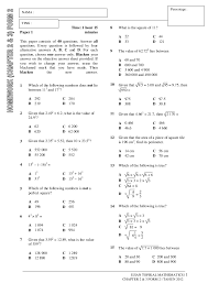This document contains mathematics form 3 schemes of work. Homework Chapter 2 3 Form 2
