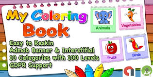 Download My Coloring Book Game For Kids Ios Version By Iqueen Codecanyon