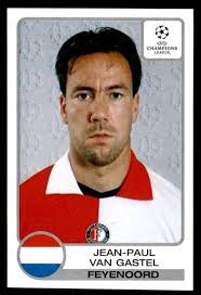 Panini Champions League 2001-2002 Jean-Paul Van Gastel Feyenoord No. 277