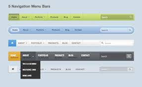 5 Css Navigation Menu Bars Navigation Navigation Design Css