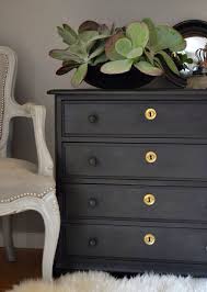 Matte Black Chalk Paint Furniture Paint Furniture Painted Furniture