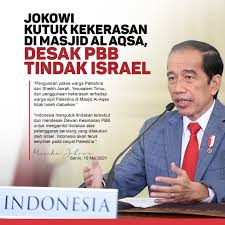Joko widodo berasal dari keluarga sederhana. Infopublik Indonesia Kecam Aksi Kekerasan Israel Kepada Warga Palestina