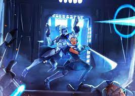 Ahsoka Tano And Captain Rex The Last Episode Of The 7th Season Of The Clone Wars In 2020 Star Wars Background Star Wars Padme Star Wars Clone Wars