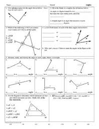 The common meeting point of the angle is called the vertex. Intro To Angles Worksheet Angles Worksheet Worksheets Interactive Notes