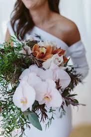 Superbloom By The Style Co Melbourne Wedding And Event Florist Unique Bridal Bouquets Orchid Bouquet Wedding Modern Wedding Bouquets