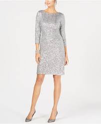 Jessica Howard Sequined Ruched Sheath Dress Reviews Dresses Women Macy S Dresses Review Dresses Sheath Dress