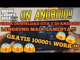 Tutorial Singkat Cara Download Gta 5 Di Android Free Workk Youtube