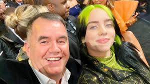 British businessman Terry George becomes Billie Eilish's accidental grandad  at Grammy awards