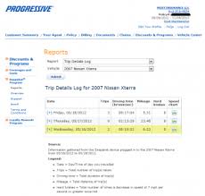 Send a payment via your cell phone or mobile device. Snapshot From Progressive Reports Customer Summary Trip Details Log For 2007 Nissan Xterra Most Insurance