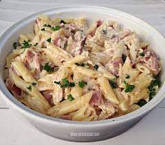 Creamy Chicken And Bacon Pasta With A Blast