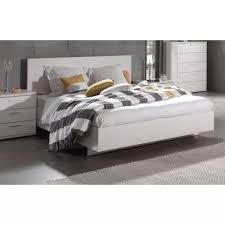 Des idées plein la tête de lit. Lit Double Avec Tete De Lit Chene Blanc Helgy Lit 160 Cm Trocity