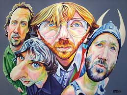 painting i just got commissioned by a local artist. 3'x4'. oil paints :  r/phish
