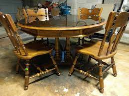 Associated with quebec furniture manufacturers association. Best Temple Stuart Dining Room Table W Glass Top 4 Chairs Price Reduced For Sale In Mountain Brook Alabama For 2021