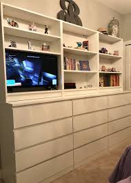 Ikea Malm And Billy Bookcases Ikea Bedroom Storage Ikea Malm Ikea Malm Dresser