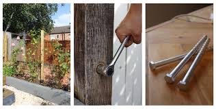 We have provided timber fencing for a lot of people in brisbane, but we realise timber fencing isn't for everyone. How To Install Fence Posts Using Concrete Bolts Kezzabeth Diy Renovation Blog