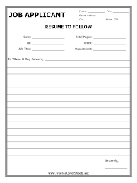 Sample Resume Fax Cover Sheet Edit Fill Sign Online Handypdf