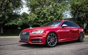 Download Wallpapers Audi S4 B9 2017 Cars Red S5 Audi Performance German Cars Audi Besthqwallpapers Com Audi S4 Audi German Cars