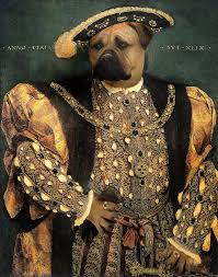 Henry Viii As A Mastiff By Galen Hazelhofer Pet Portraits Dog Portraits Animal Portraits Art