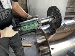 バフ研磨の作業が完了しました ステンレス Sus 加工の株式会社イシバシ